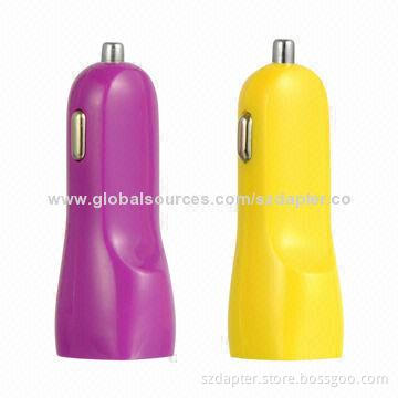 2.1A 2 Ports USB Car Chargers with LED Power Light Indication